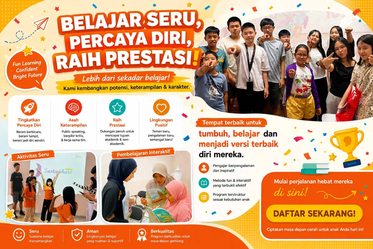 Siswa Merry Riana School of Public Speaking